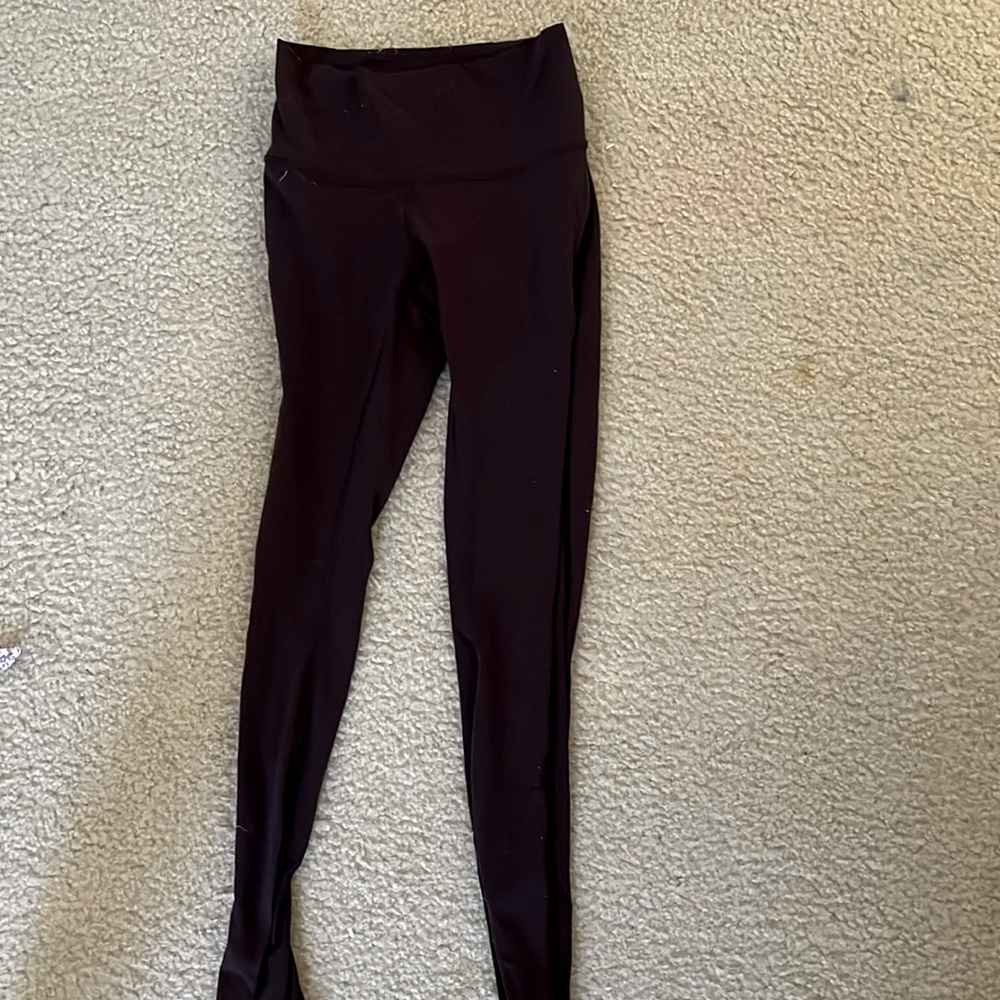 Lululemon align dark purple leggings, Size 4.